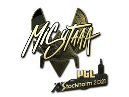 สติกเกอร์ (misutaaa ทอง Stockholm 2021)