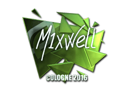 Klistermærke (mixwell folie Cologne 2016)