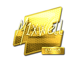 Samolepka (mixwell zlatá Atlanta 2017)