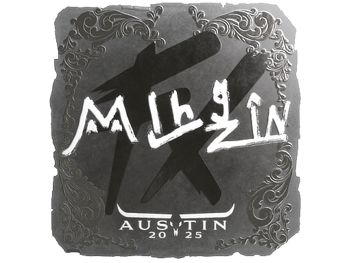 Klistermærke (mlhzin folie Austin 2025)