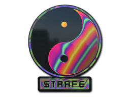Klistermærke (Mood Ring Strafe holo)