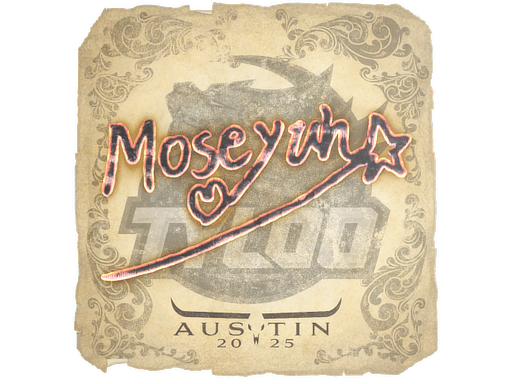 Samolepka (Moseyuh BLAST.tv Austin 2025)