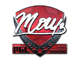Klistermærke (mou folie Krakow 2017)