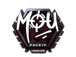 Klistermærke (mou folie London 2018)