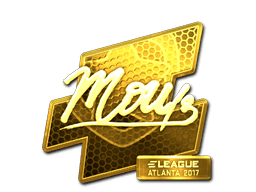 Samolepka (mou zlatá Atlanta 2017)