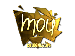 Samolepka (mou zlatá ESL Cologne 2016)