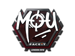 Samolepka (mou London 2018)