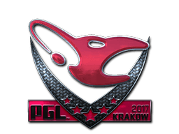 Klistermærke (mousesports folie Krakow 2017)