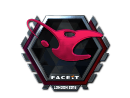 Klistermærke (mousesports folie London 2018)