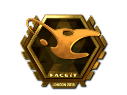 Samolepka (mousesports zlatá London 2018)
