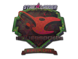 Klistermærke (mousesports holo Berlin 2019)