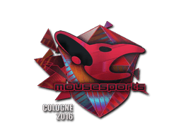 Klistermærke (mousesports holo Cologne 2016)