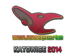 Klistermærke (mousesports holo Katowice 2014)