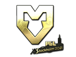 Samolepka (MOUZ zlatá PGL Stockholm 2021)