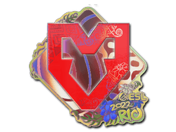 Klistermærke (MOUZ holo Rio 2022)