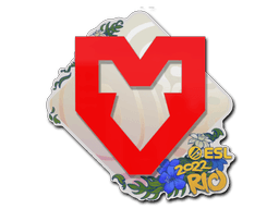 สติกเกอร์ (MOUZ Rio 2022)