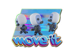 สติกเกอร์ (Move It โฮโล)