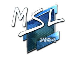 Samolepka (MSL speciální Boston 2018)