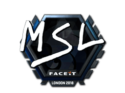 Samolepka (MSL speciální London 2018)