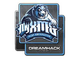Samolepka (myXMG DreamHack 2014)