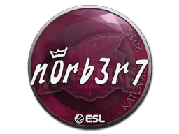 Samolepka (n0rb3r7 Katowice 2019)