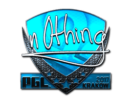 สติกเกอร์ (n0thing ฟอยล์ Krakow 2017)