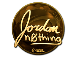 สติกเกอร์ (n0thing ทอง Katowice 2019)