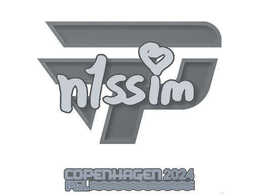 Samolepka (n1ssim PGL Copenhagen 2024)