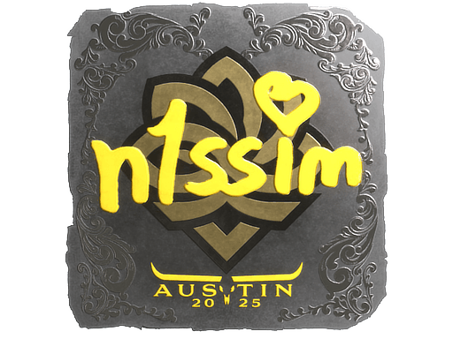 Klistermærke (n1ssim folie Austin 2025)