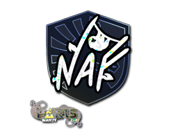 Klistermærke (NAF glitter Paris 2023)