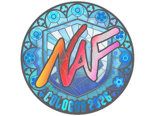 Adesivo (NAF Olografico Colonia 2026)