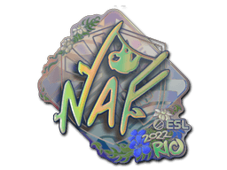 Adesivo (NAF Olografico Rio 2022)