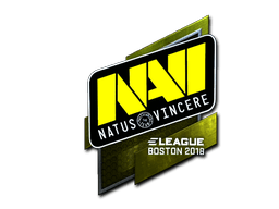Klistermærke (Natus Vincere folie Boston 2018)