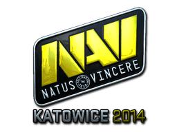 Klistermærke (Natus Vincere folie Katowice 2014)