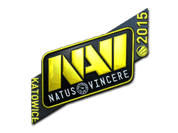 Klistermærke (Natus Vincere folie Katowice 2015)