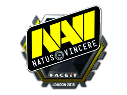 Klistermærke (Natus Vincere folie London 2018)