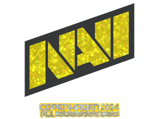 Klistermærke (Natus Vincere glitter Copenhagen 2024)