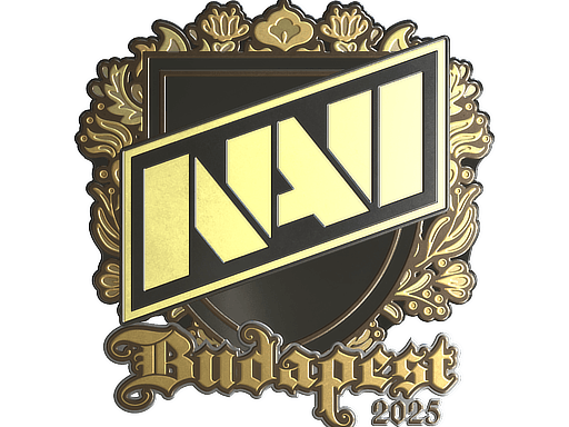 Samolepka (Natus Vincere zlatá StarLadder Budapest 2025)