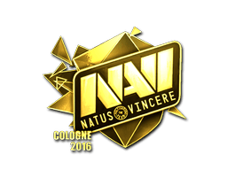 Samolepka (Natus Vincere zlatá ESL Cologne 2016)