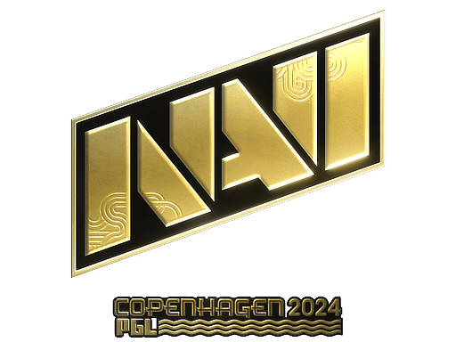 Samolepka (Natus Vincere zlatá PGL Copenhagen 2024)