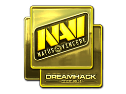 Samolepka (Natus Vincere zlatá DreamHack 2014)