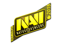 Samolepka (Natus Vincere zlatá Katowice 2015)