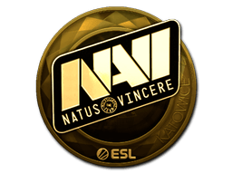 Samolepka (Natus Vincere zlatá Katowice 2019)