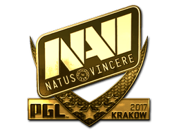 Samolepka (Natus Vincere zlatá Krakow 2017)