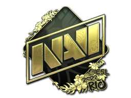 Samolepka (Natus Vincere zlatá IEM Rio 2022)