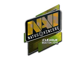 Klistermærke (Natus Vincere holo Boston 2018)