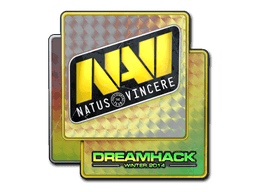 Samolepka (Natus Vincere holografická DreamHack 2014)