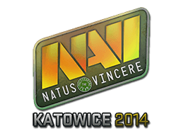 Klistermærke (Natus Vincere holo Katowice 2014)