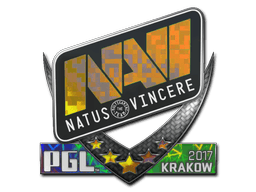 Klistermærke (Natus Vincere holo Krakow 2017)