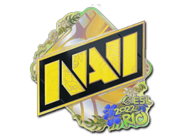 Klistermærke (Natus Vincere holo Rio 2022)